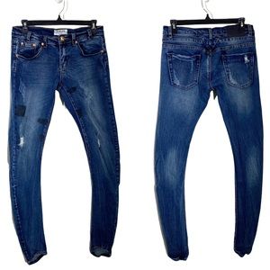 ONE TEASPOON Hoodlums Midrise Skinny Jeans